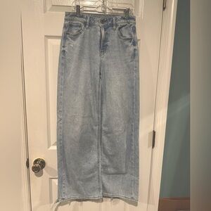 AE dreamy drape super stretch super high waist baggy jeans